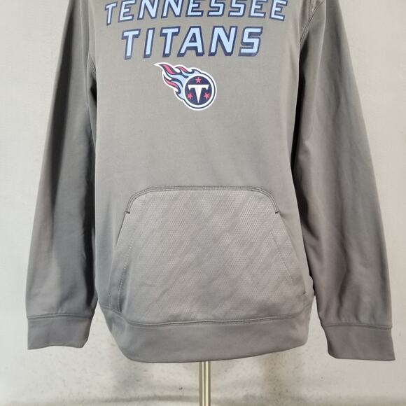 NFL team apparel Tennessee Titans hoodie sweatshirt sweater men's XL extra larg - Picture 3 of 8
